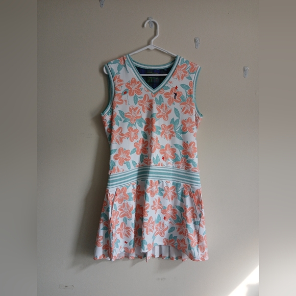 William Murray NWT Remastered Lacey Sleeveless Golf Dress Size Large - Picture 2 of 4